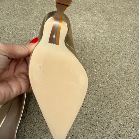 Sam edelman antonia gold heels NIB - Picture 4 of 9
